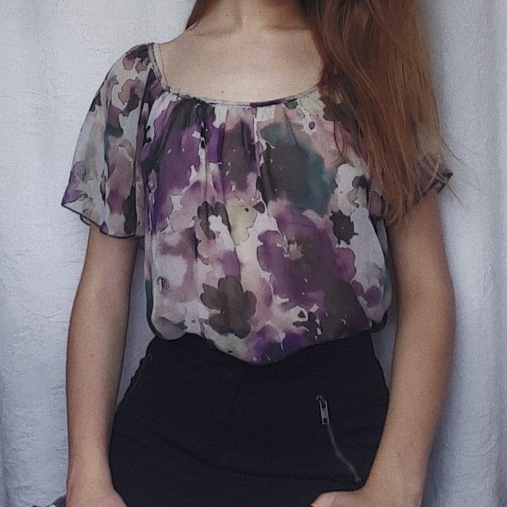 Floral blouse